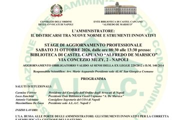 Invito convegno A.L.A.C. 31 ottobre 2026